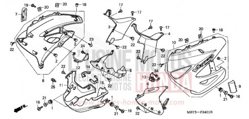 UNTERER WINDLAUF XL1000VA5 de 2005